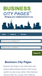 Mobile Screenshot of businesscitypages.com